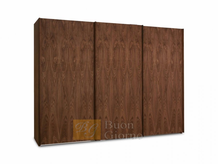 Шкаф HANGAR LIGHT WOOD + GLASS RIVA 1920