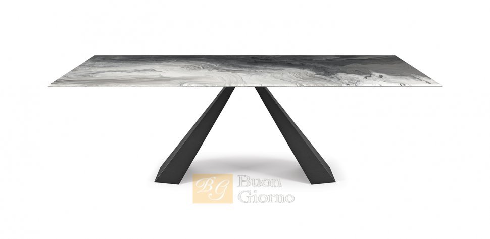 Стол Eliot Crystalart Drive Cattelan Italia