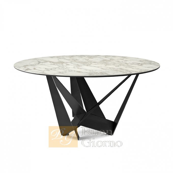 Стол Skorpio Keramik Round Сattelan Italia