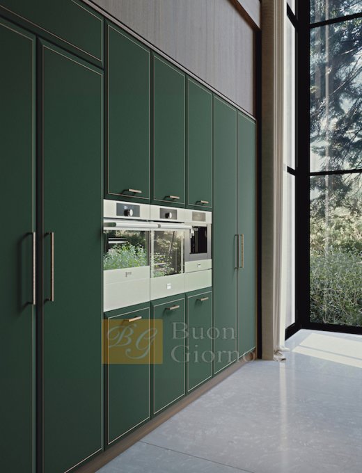 Кухня Martini Mobili Essenza green and copper