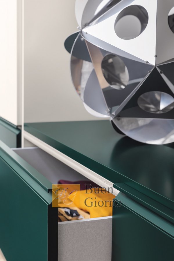 Шкаф с распашными дверцами Gola con drawer unit