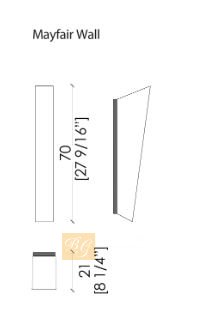 Настенный светильник Mayfair Wall