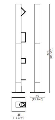 Напольный лампа Structure MA 30