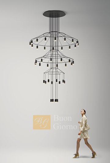 Подвесная люстра Wireflow Chandelier