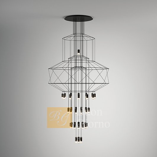 Подвесная люстра Wireflow Chandelier