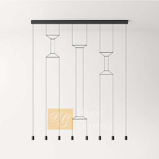 Подвесная люстра Wireflow Lineal