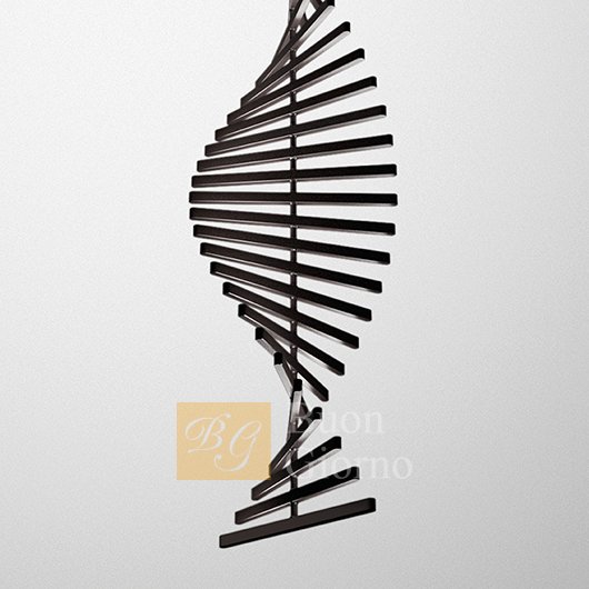 Подвесная люстра Rhythm Vertical фабрики VIBIA