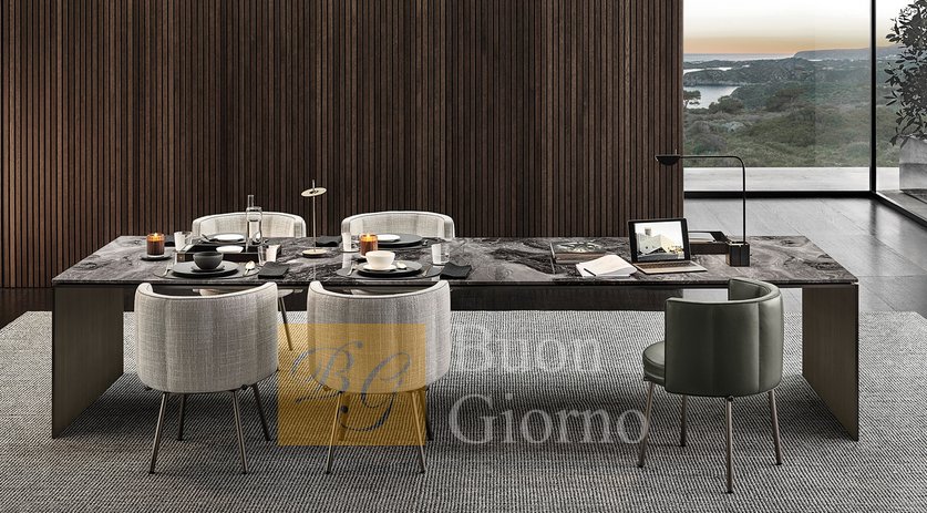 Стол Linha 400 фабрики Minotti