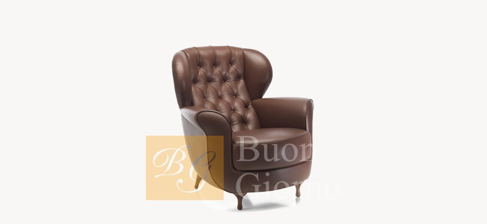 Кресло Papy Bergere фабрики Moroso
