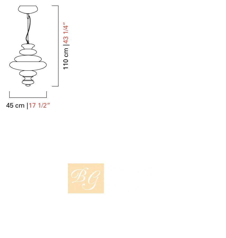 Подвесной светильник  Pigalle