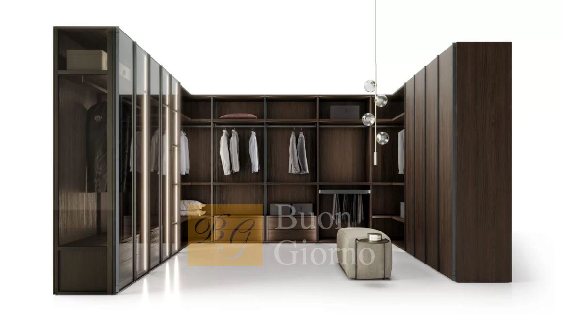 Гардеробная Luxury фабрики Santalucia Mobili