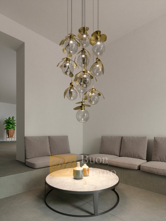 Подвесной светильник FICUS 1602 фабрики Cangini & Tucci