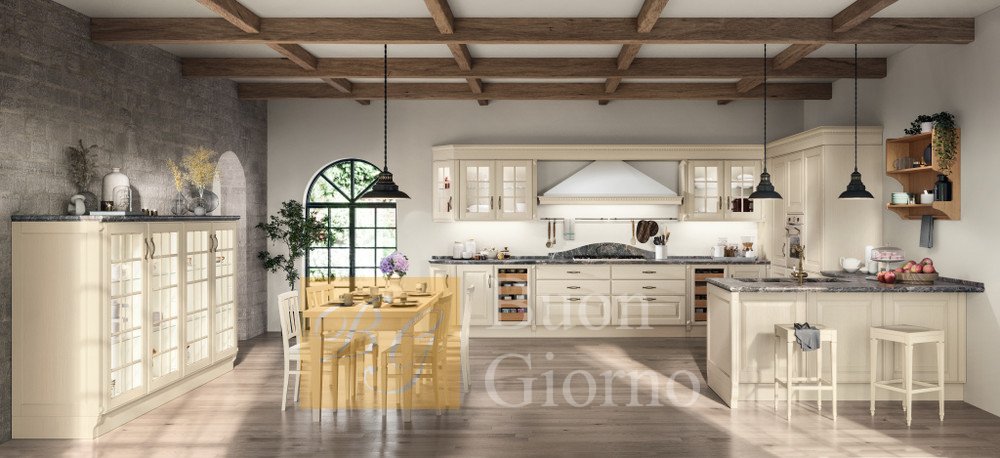 Кухня Baltimora фабрики Scavolini