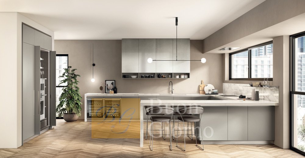 Кухня Boxi фабрики Scavolini