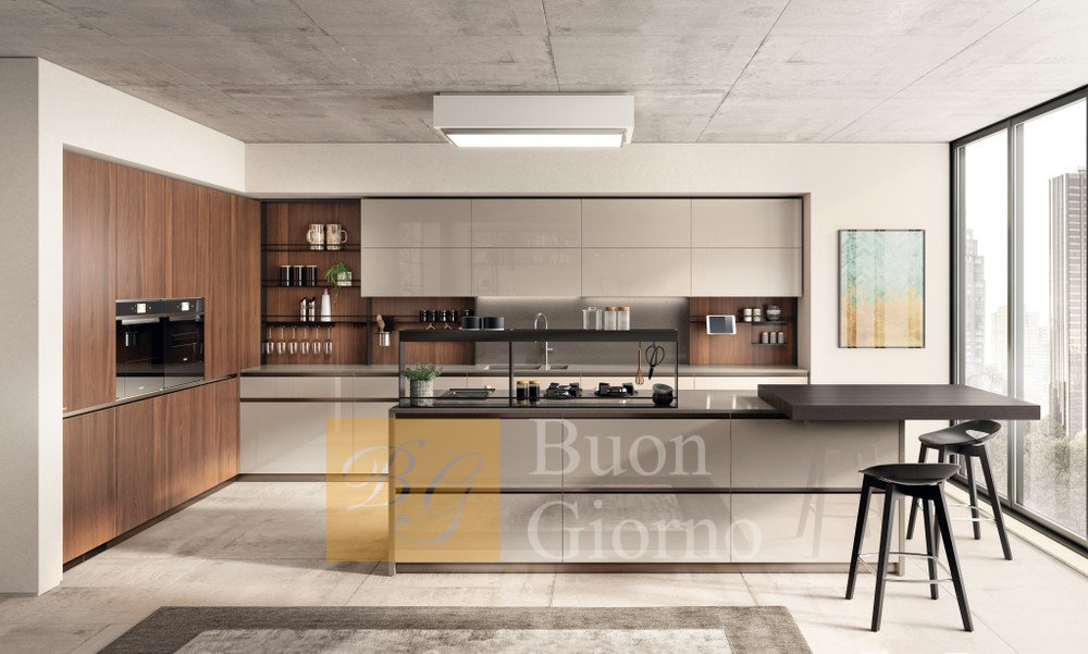Кухня Boxi фабрики Scavolini