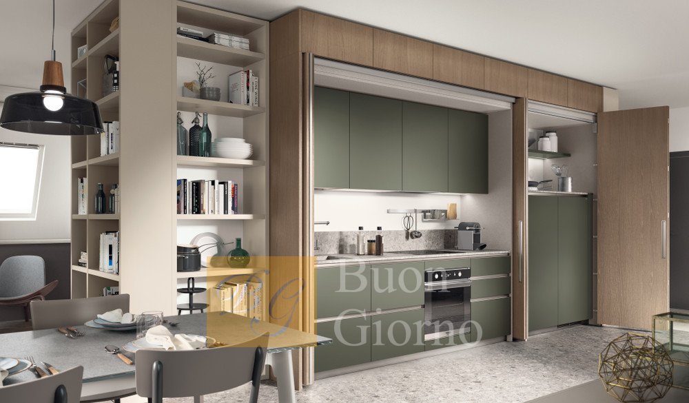 Кухня Boxi фабрики Scavolini