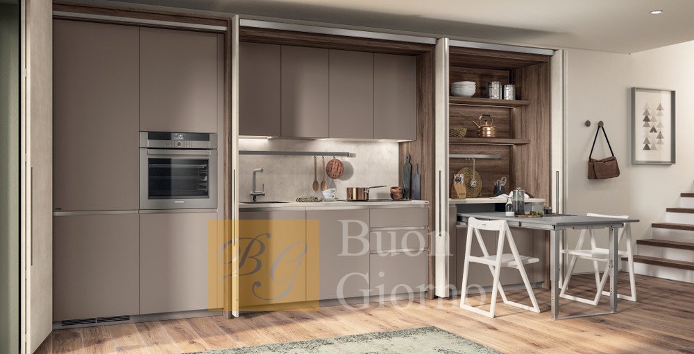 Кухня Boxi фабрики Scavolini
