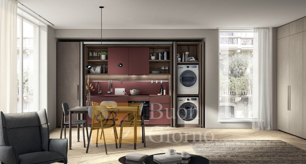 Кухня Boxi фабрики Scavolini