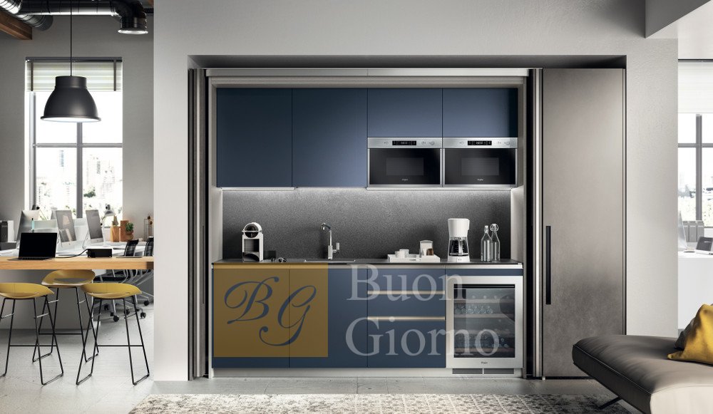 Кухня Boxi фабрики Scavolini