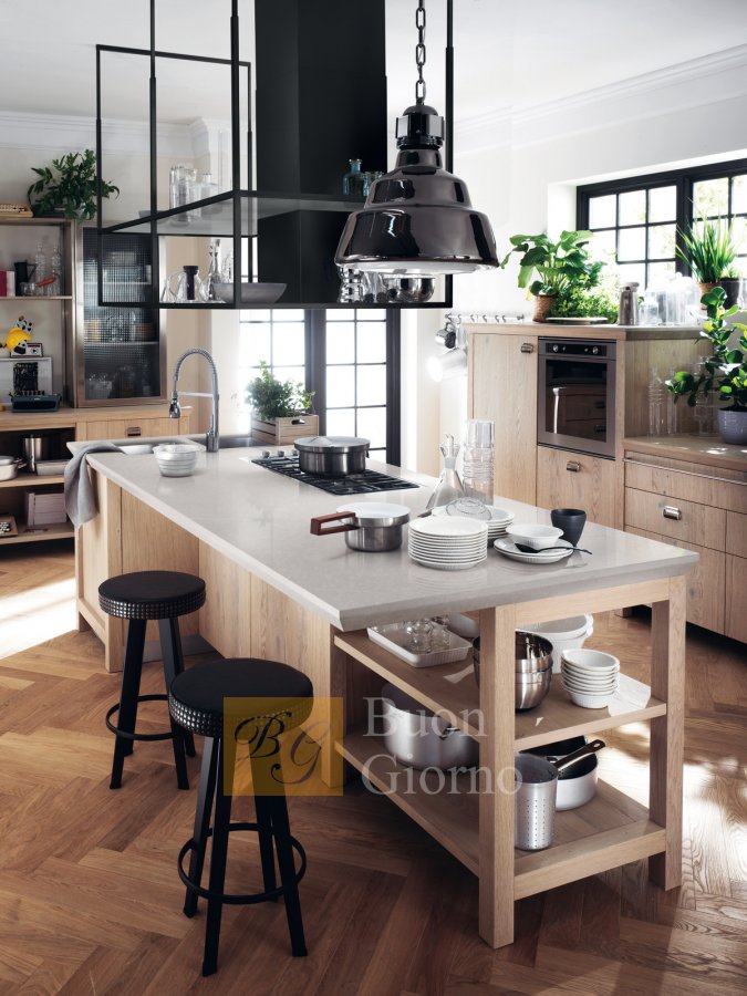 Кухня Diesel Social фабрики Scavolini