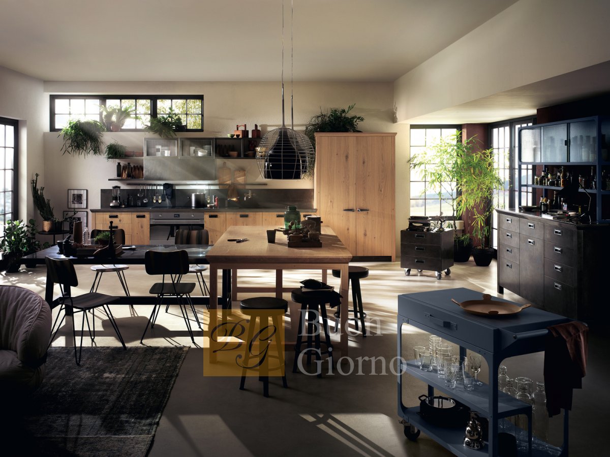 Кухня Diesel Social фабрики Scavolini