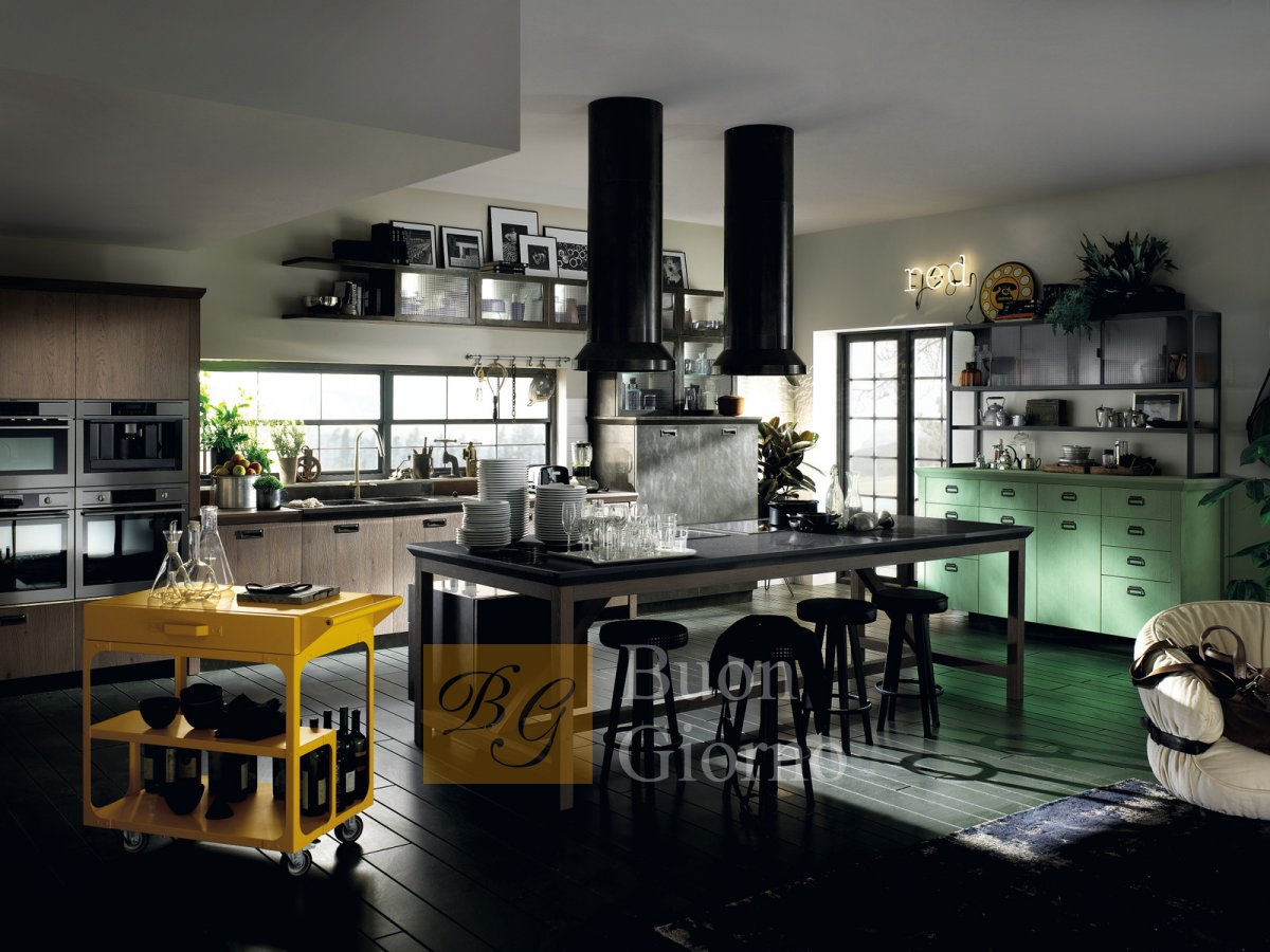 Кухня Diesel Social фабрики Scavolini