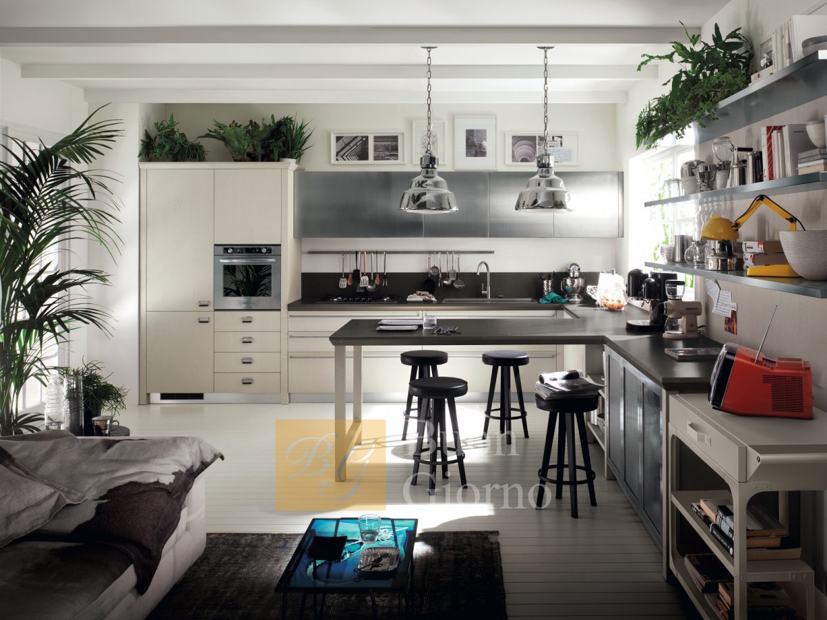 Кухня Diesel Social фабрики Scavolini