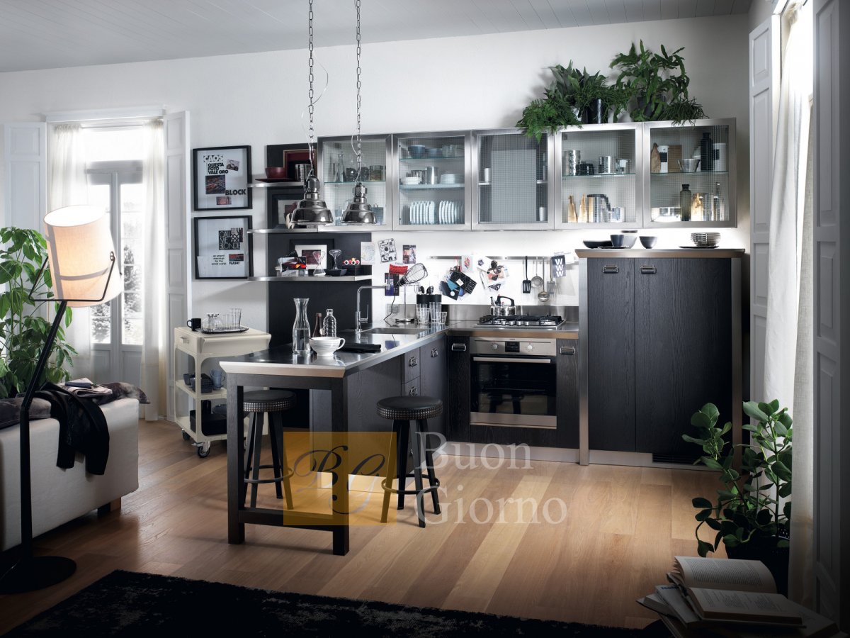 Кухня Diesel Social фабрики Scavolini