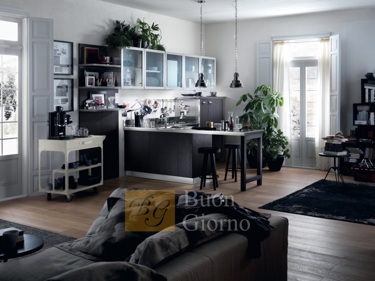 Кухня Diesel Social фабрики Scavolini