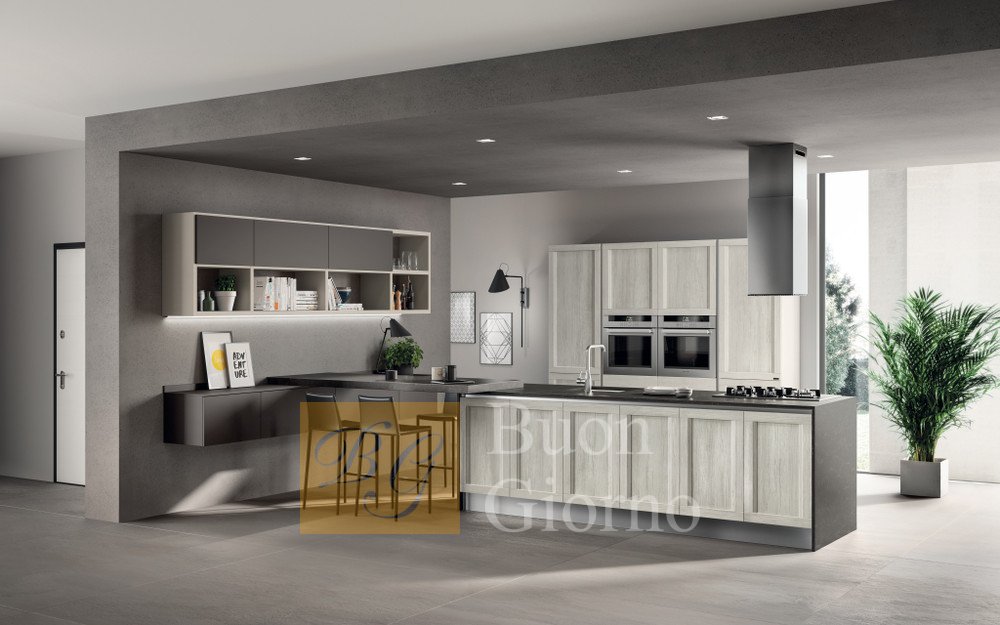 Кухня Evolution фабрики Scavolini