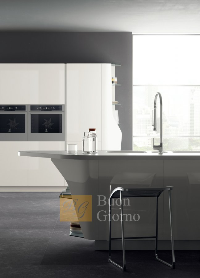Кухня Flux Swing фабрики Scavolini