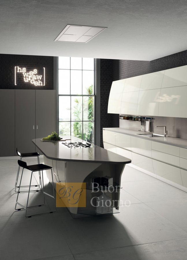 Кухня Flux Swing фабрики Scavolini