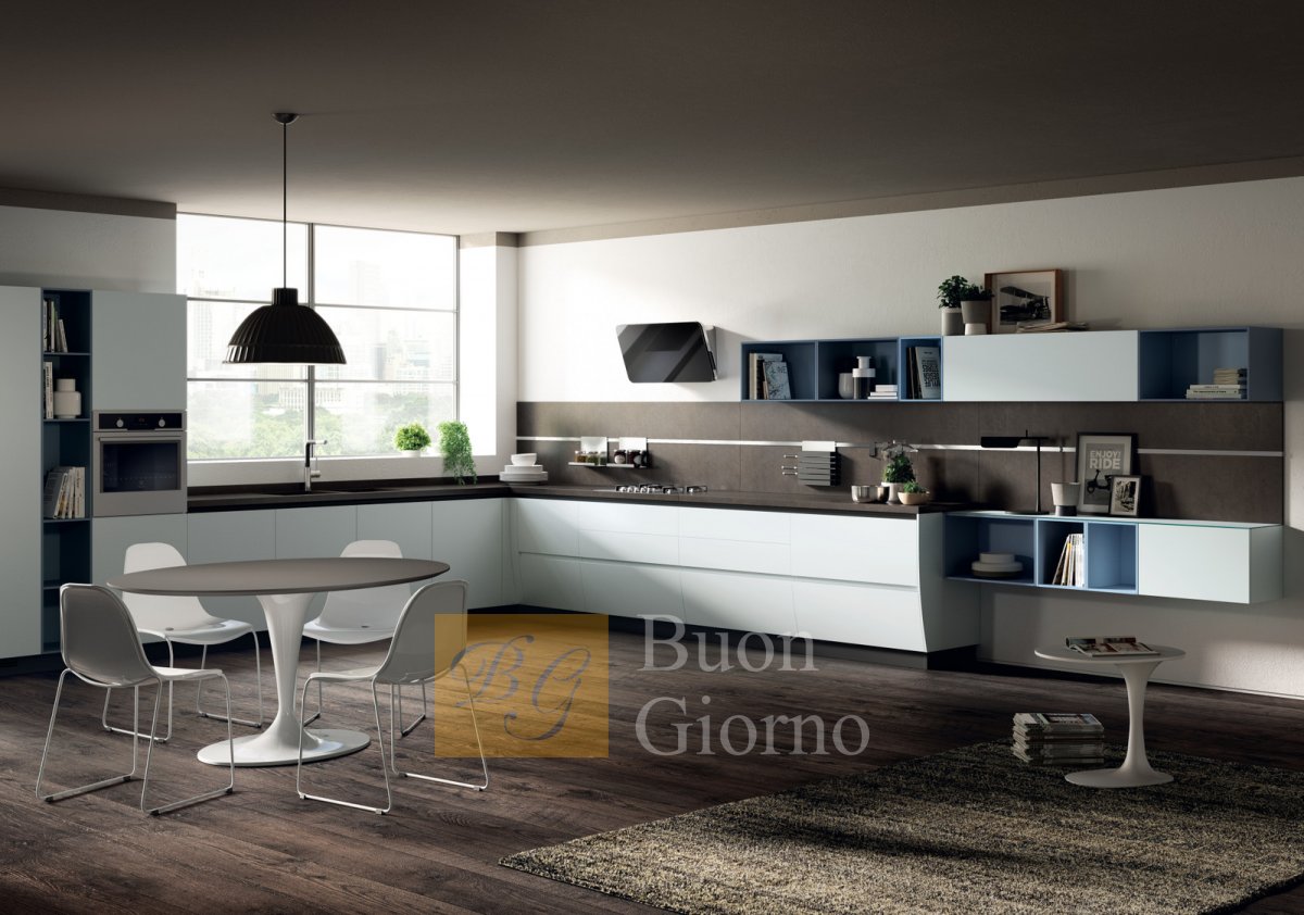 Кухня Flux Swing фабрики Scavolini