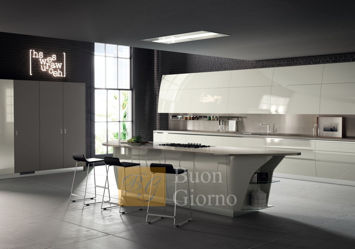 Кухня Flux Swing фабрики Scavolini