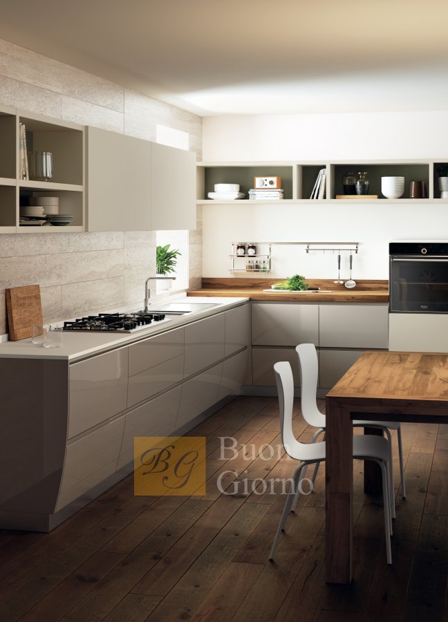 Кухня Flux Swing фабрики Scavolini