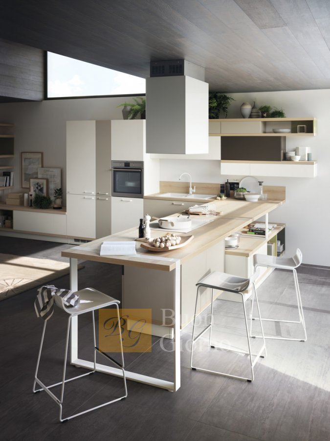 Кухня Foodshelf фабрики Scavolini