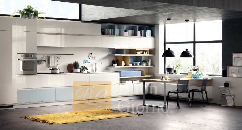 Кухня Foodshelf фабрики Scavolini
