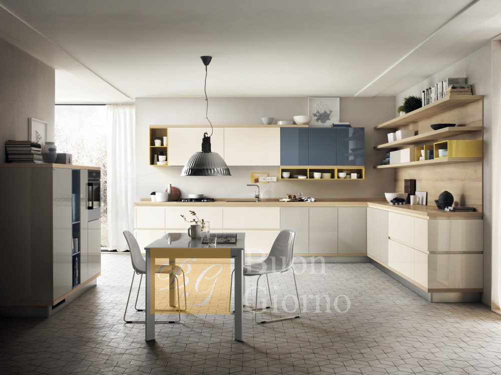 Кухня Foodshelf фабрики Scavolini