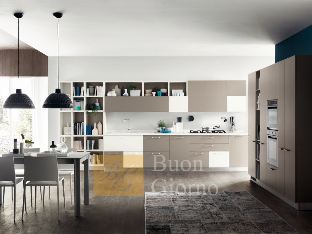 Кухня Foodshelf фабрики Scavolini