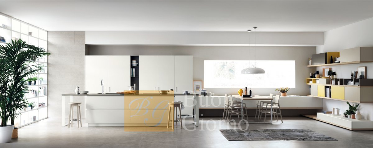 Кухня Foodshelf фабрики Scavolini