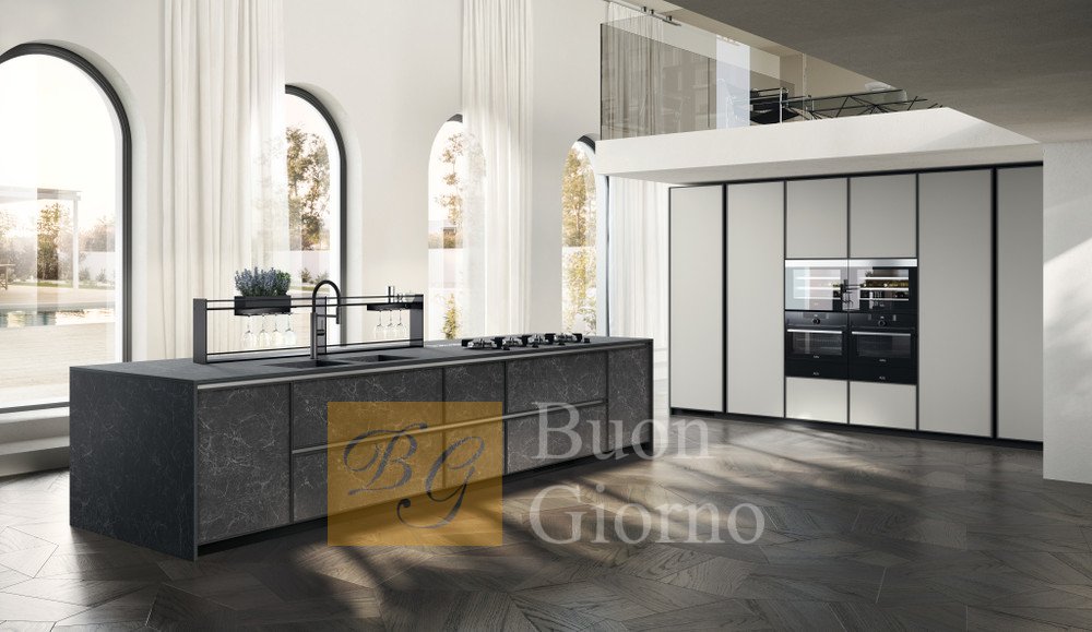 Кухня Jeometrica фабрики Scavolini
