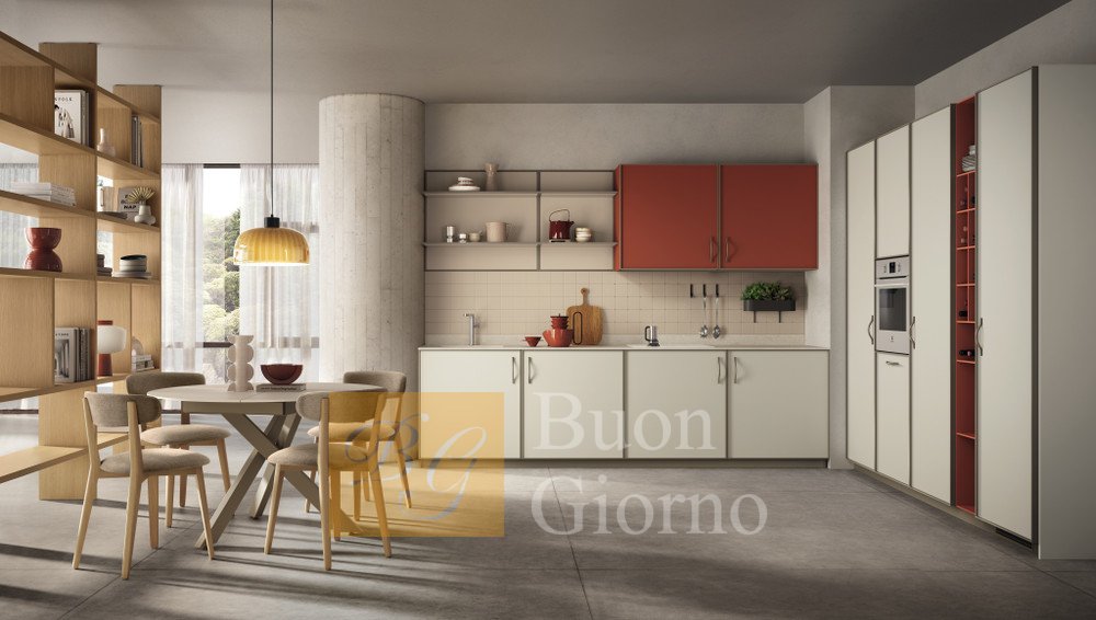 Кухня Jeometrica фабрики Scavolini