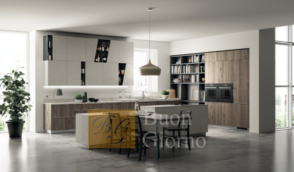 Кухня Mood фабрики Scavolini