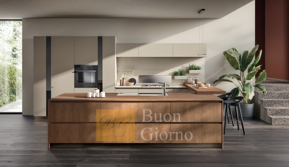 Кухня Motus фабрики Scavolini