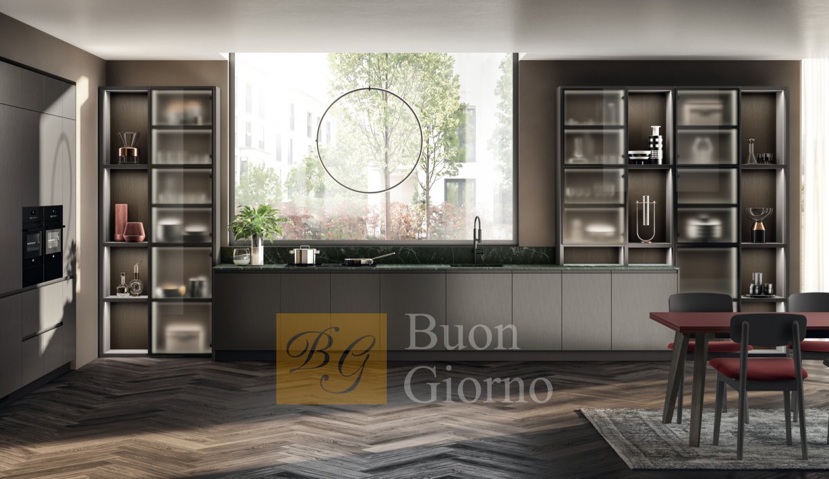 Кухня Motus фабрики Scavolini