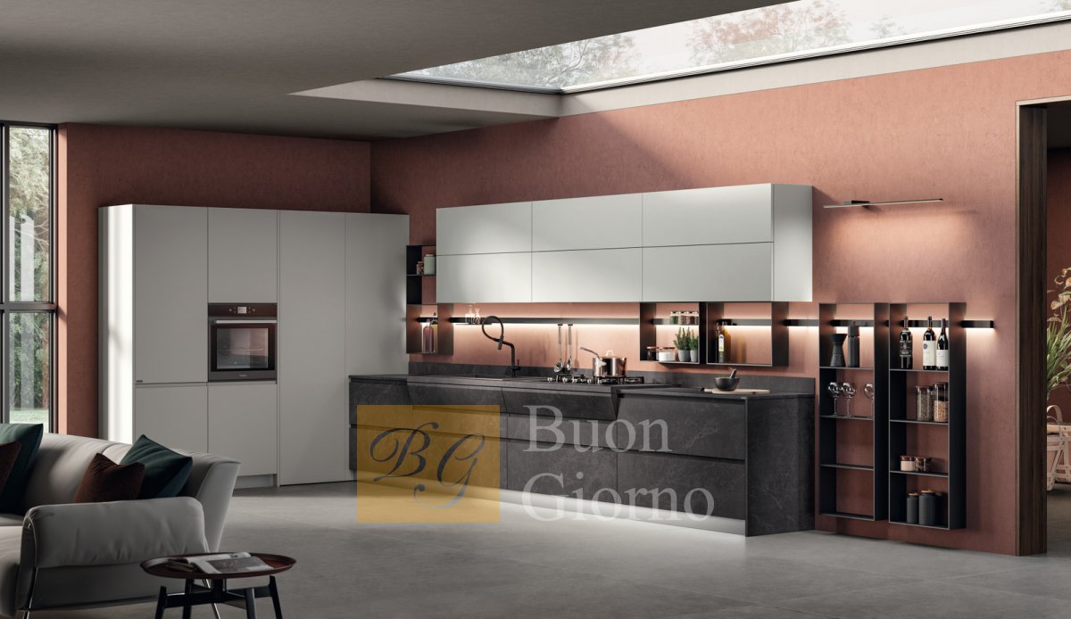 Кухня Motus фабрики Scavolini