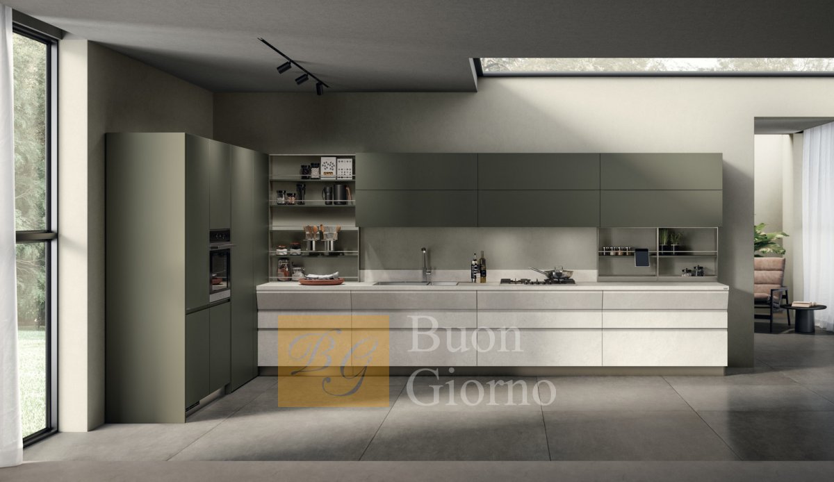 Кухня Motus фабрики Scavolini