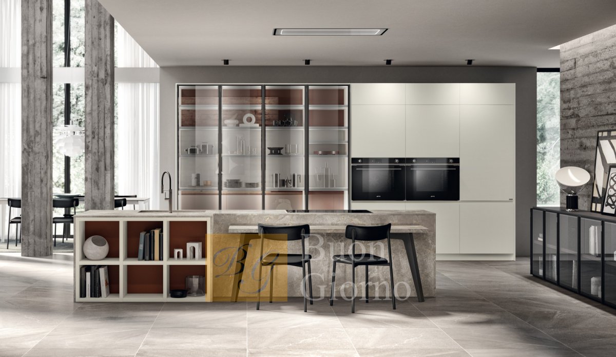 Кухня Motus фабрики Scavolini