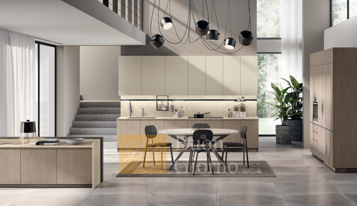 Кухня Motus фабрики Scavolini
