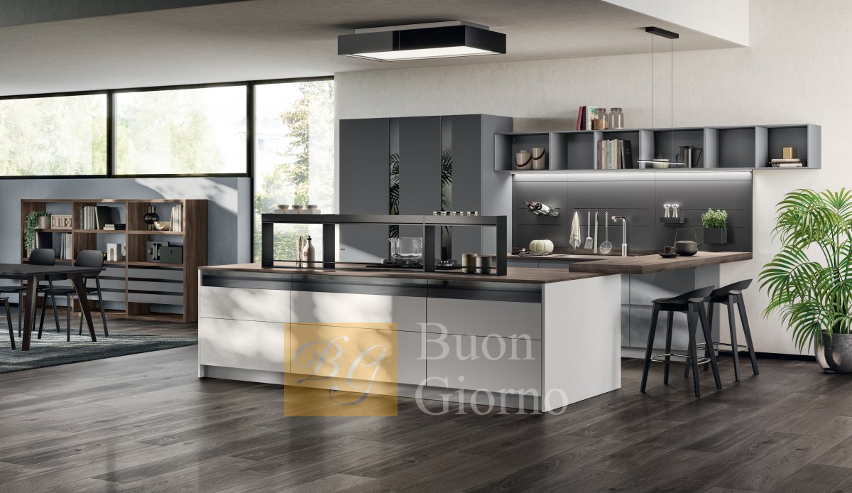 Кухня Motus фабрики Scavolini